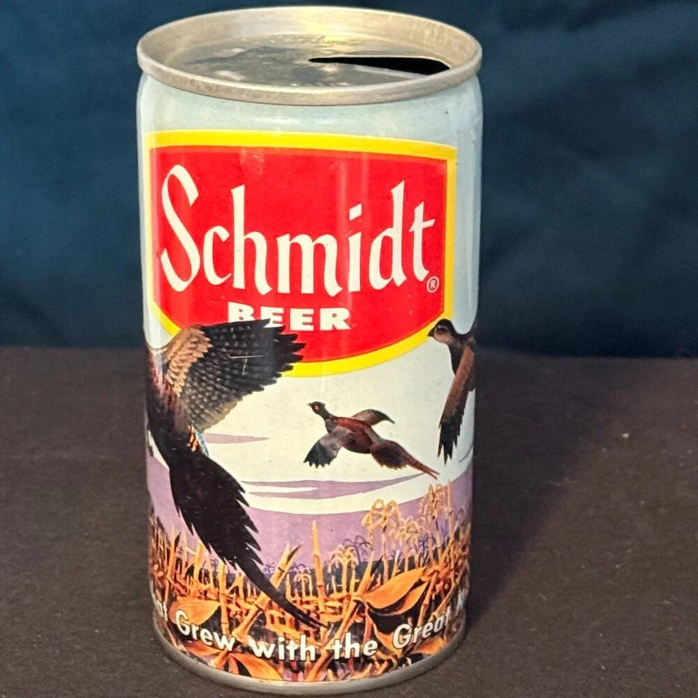Schmidt vintage Beer can